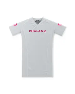 ICON WOMEN'S SHORT-SLEEVE RASH GUARD | WHT/PNK