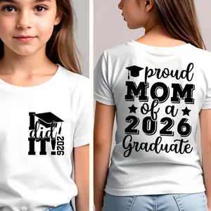 I Did It Graduation 2026 T-shirt, Finally Graduate Shirts, Graduate T-shirt Of 2026 , Grad Shirts, Grad Squad Shirts, 2026 Grad Trip T-shirt