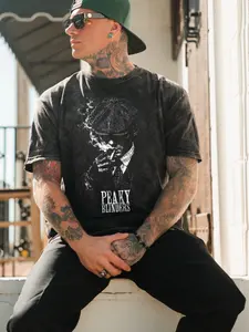 Shelby Peaky Blinders Tee | Gangster inspired Shirt | Retro Iconic British Crime Series gift, Mafia Cinema Lover