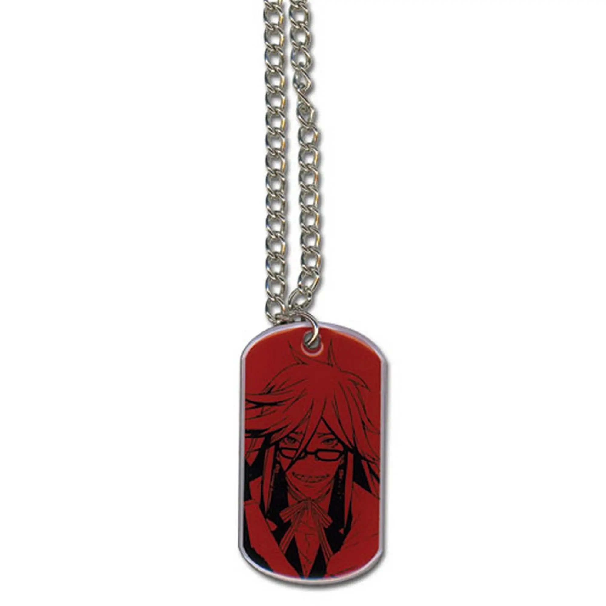 Black Butler - Grell Sutcliff Dogtag Necklace