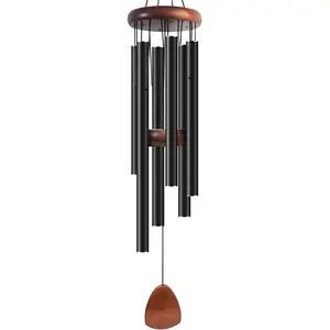 Large Aluminium Wind Chimes 37" to Create A Z,En Atmosphere Outdoor Garden Patio
