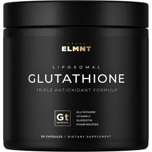 Super Liposomal Glutathione Supplement 2150 mg with Vitamin C & Quercetin, High Absorption Antioxidant Formula, 90 Pills