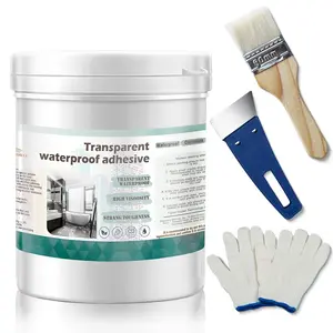 Transparent Waterproof Coating, Invisible WaterproofAgent ,Transparent Waterproof Sealan, Indoor & Waterproof Coating (17.5oz.)