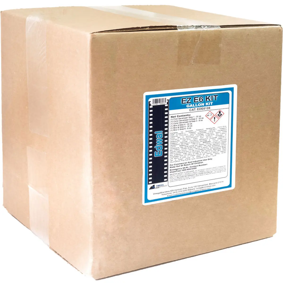 Edwal EZ E-6 Develping Kit, 1 Gallon
