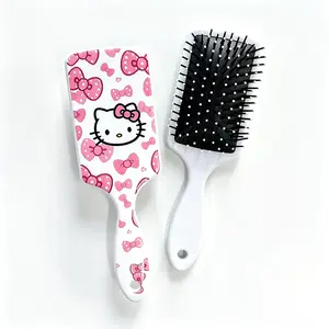 Sanrio Hello Kitty Cushion Comb - Iconic Design for Hair Styling & Decorative Use - Perfect for Fans & Daily Routine Enhancements