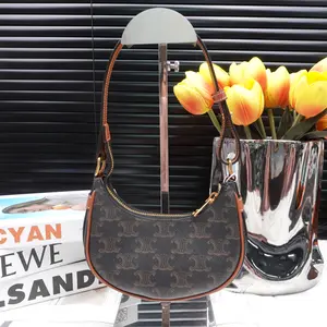 Pre-owned Celine Canvas Mini Bags Ava Triomphe Coated Mini Handbag T10170613