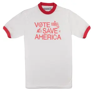 Vote Save America Ringer T-Shirt