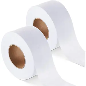 2 Rolls Fusible Batting Tape for Quilting White Seam Tape for Art Quitting Batting Sewing(1.5 Inches X 20 yd)