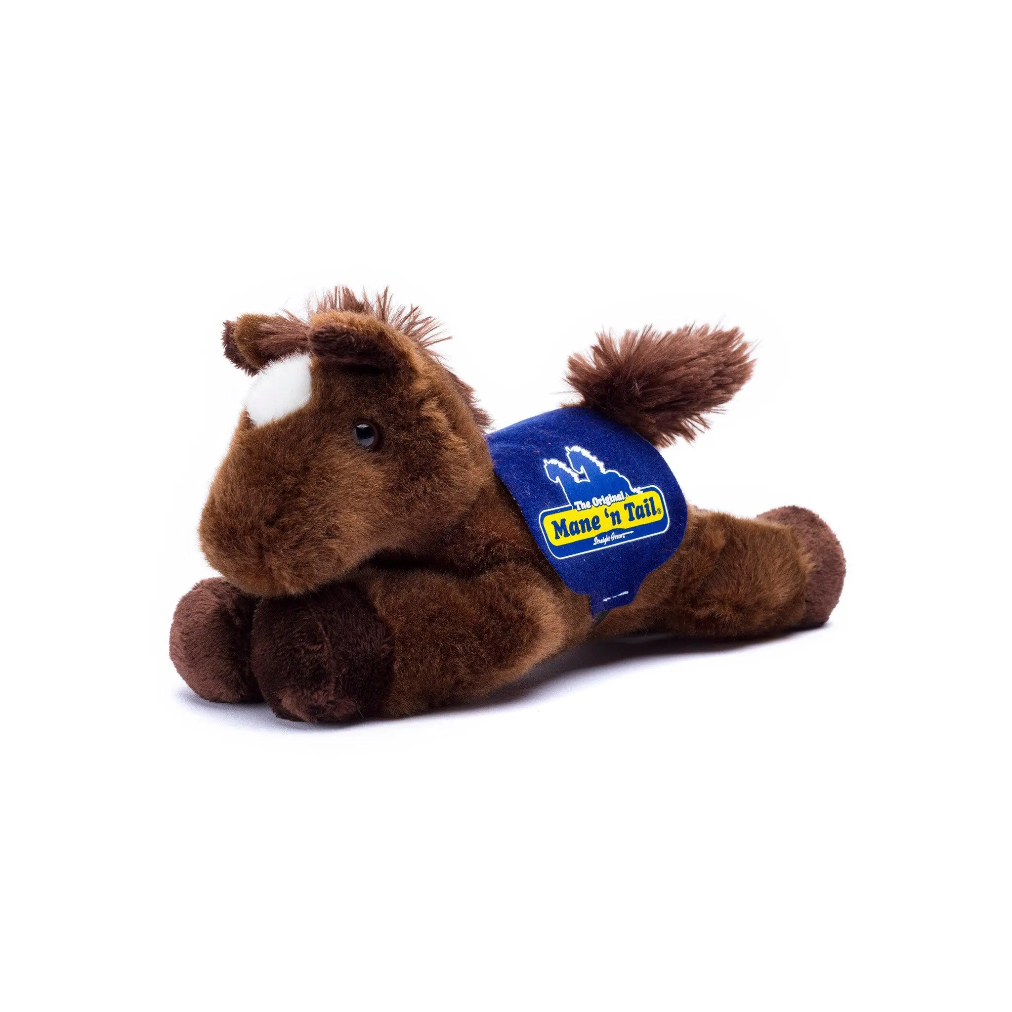 Chestnut Horse with Mane 'n Tail Blue Saddle Chestnut Horse with Mane 'n Tail Blue Saddle