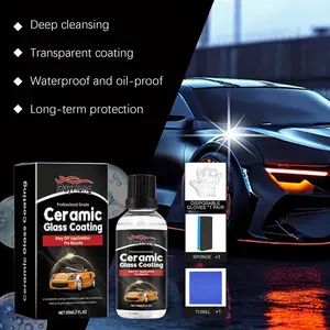 Auto Ceramic Glass Coating Agent Clean Coating Agent Window Rainproof and Anti-fog Glass Agent - Simple Operation, Immediate Results