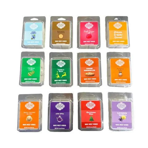 SCENT SZN Scented Aroma Cube Wax Melt Pack - 2.5 fl oz Home Fragrance Accessory, Air Freshener for Living Spaces
