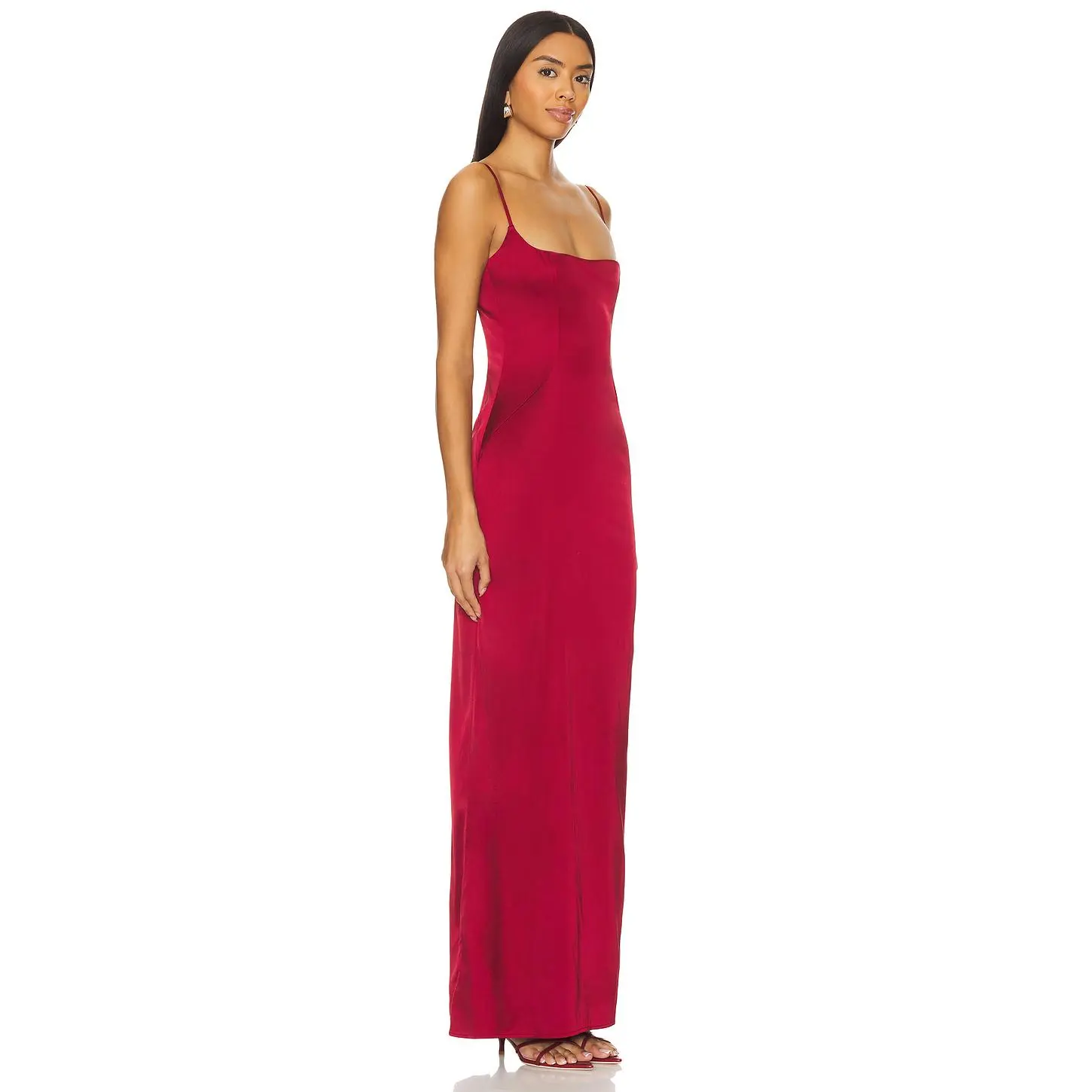 NBD Suman Maxi Dress in Deep Red - TikTok Shop
