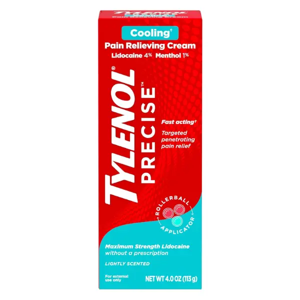 Tylenol Precise Pain Relieving Cream 4oz (Cooling)