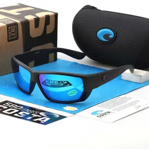Costa UV400 Sport Sunglasses Polarized Anti Glare Clear Vision Driving Fishing Running Cycling Travel Outdoor Glasses