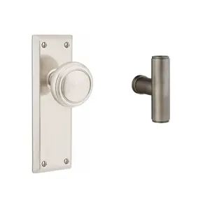 Emtek 8108ACEKN Passage , No.8 Rosette , The Ace Knurled Knob