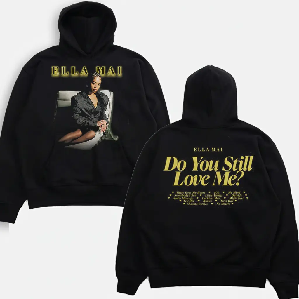 Women's Fitted Cotton Hoodie, Casual All Seasons Crew Neck Graphic Pullover for Music Album Fans - Plus Sizes Available, Print, Shirt, Sweatshirts, Digital Print