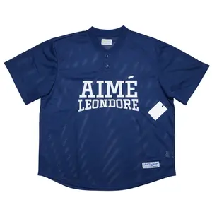 Aime Leon Dore Mesh Batting Practice Jersey Navy Blazer