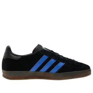adidas Gazelle Indoor Core Black Blue JQ2692 Men's Fashion Sneaker New