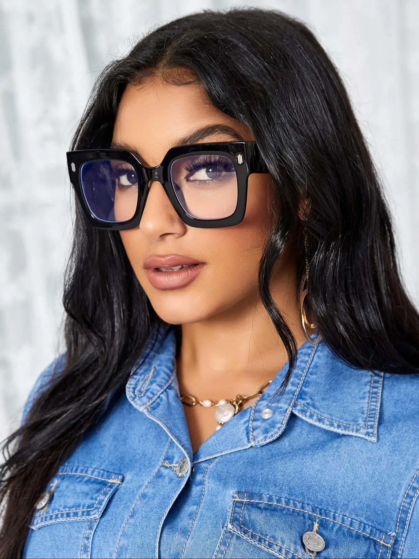 Stylish Clear Frame Square Fashion Glasses for Men and Women, Classic Minimalist Design for All Face Shapes, Comfortable for Daily Wear and Reading, Stylish Trendy Eyewear Square Frame Eyeglasses