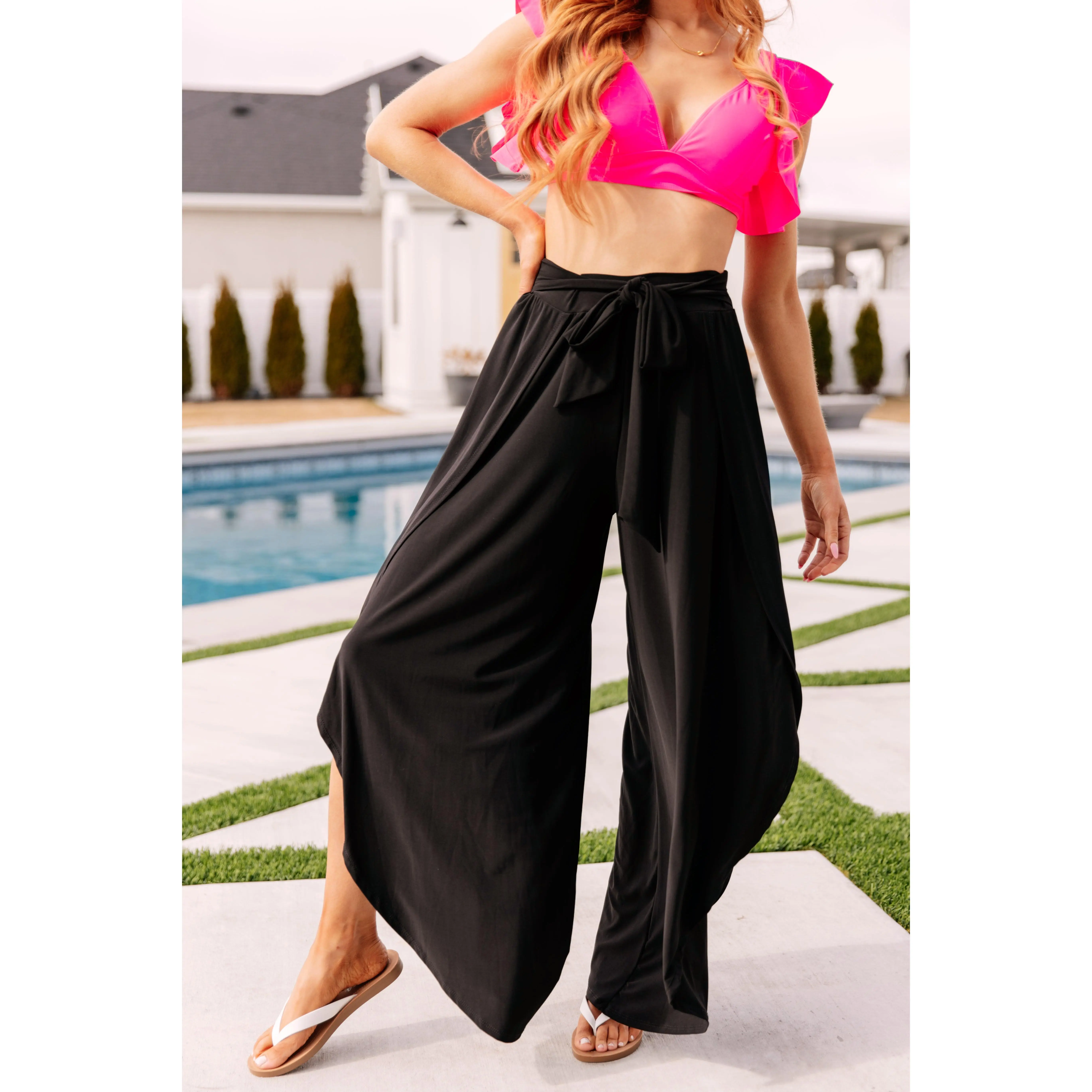 Holland Holiday Tulip Pants in Black