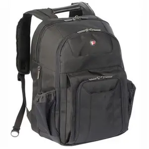 Targus Corporate Traveler Ballistic Nylon Backpack with Crash-Proof SafePort Air Cushion System, Fits 15.4-in Laptops, for On-the-Go Business Travel, Backpack Carrier Laptop Bags, Crash-Proof Laptop Bags