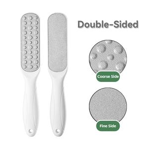2 Counts Foot Files,Double-Sided,Callus Remover,Salon Immediately Reduces calluses and Corns to Powder for Instant Results,Removes Damaged and Hard Skin,Safe Tool Nail Care