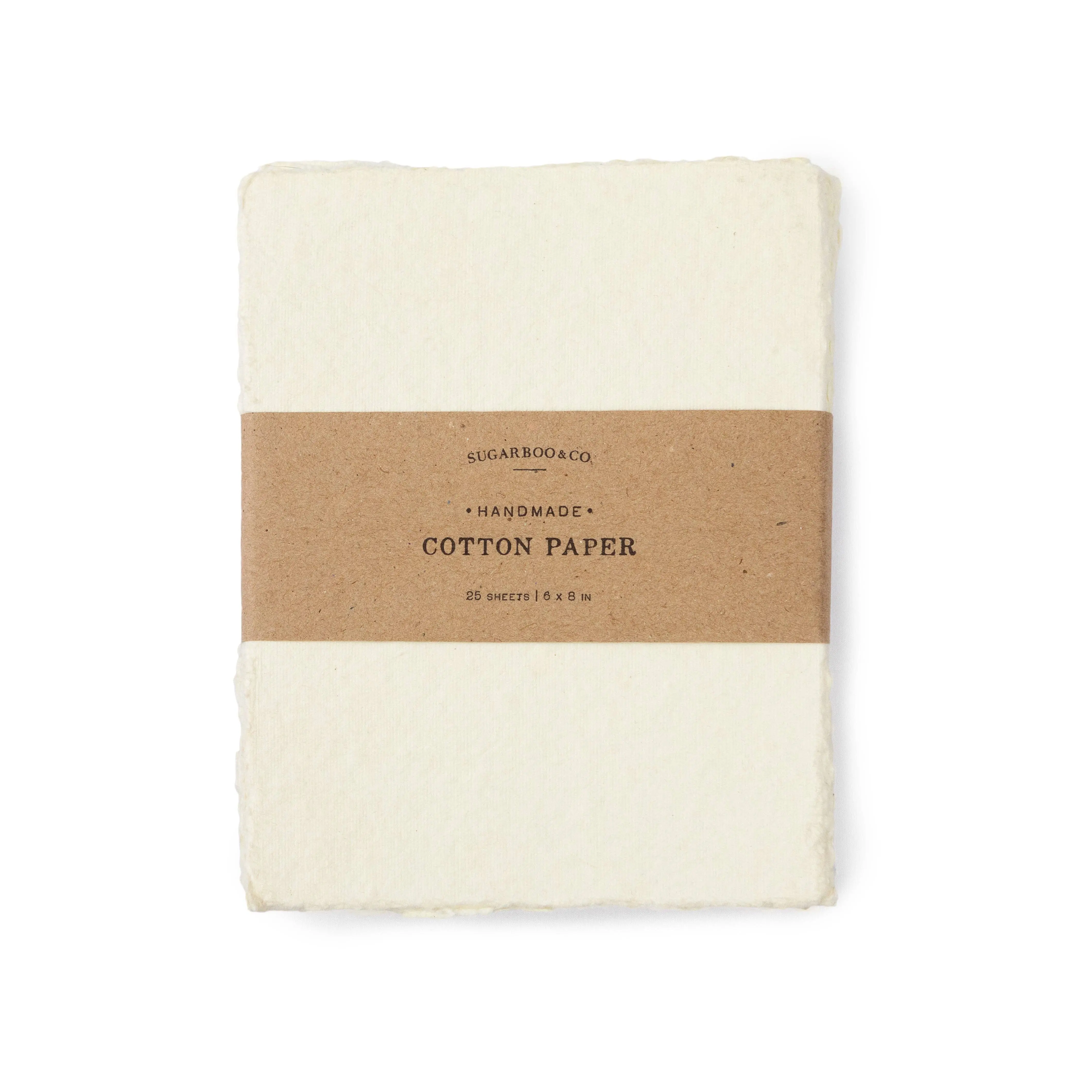 Medium Handmade Cotton Paper Bundle - Cream
