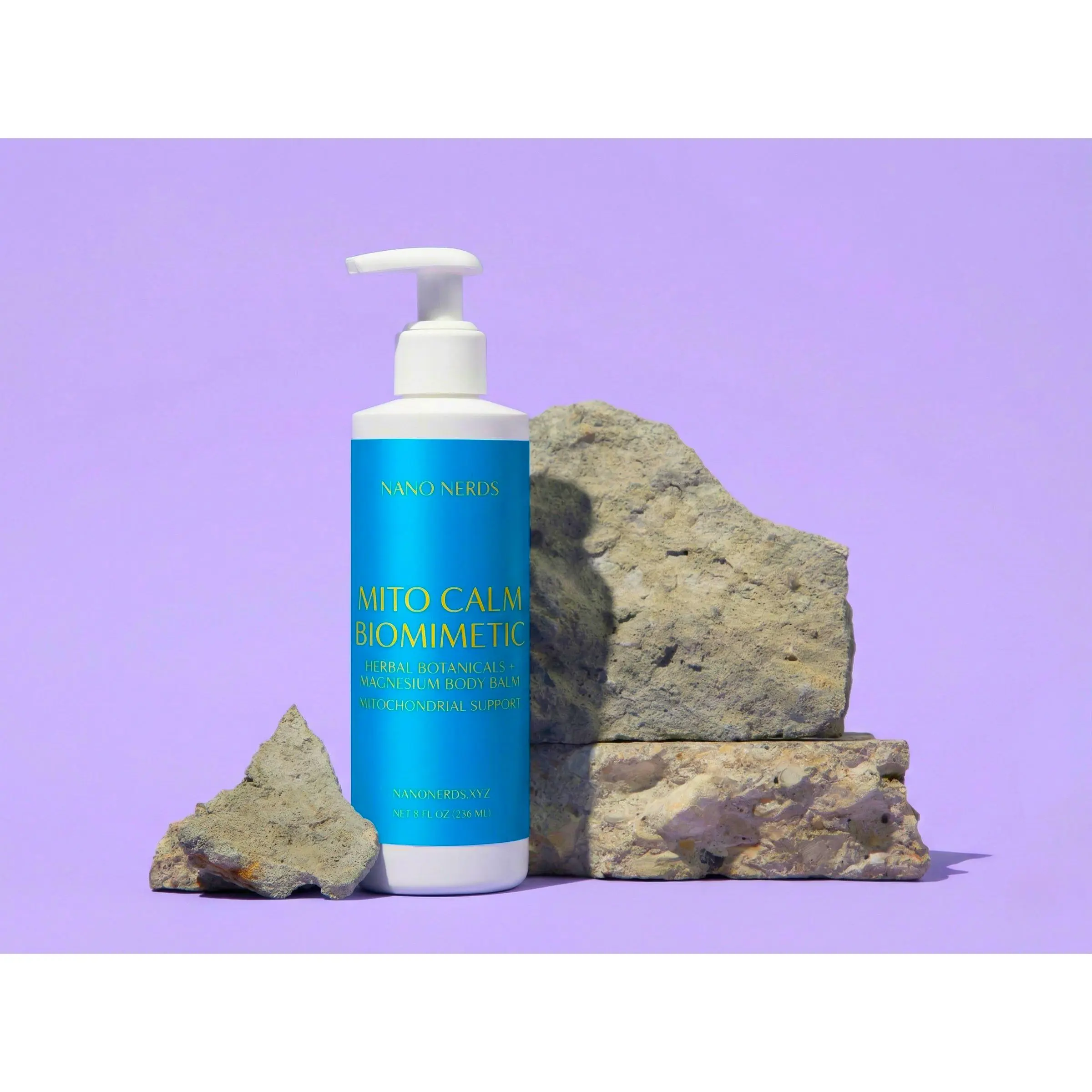 Mito Calm Magnesium Recovery Balm - All-Natural Body Care, Warming Muscle Relief with MG2 & Natural Botanicals, Relieves Lower Back Pain