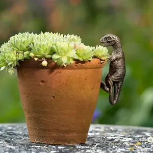 High-Quality Resin Dinosaur Planter Hanger, Garden Landscape Decoration, Balcony Plant Pot Craft, Outdoor Courtyard Display