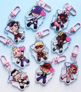 2in TF2 Mercenary Double-sided keychain, And Perfect For Bags, Keys, Or Gifts. Great For Daily Use