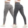 2PCS Women's Leggings with Flap Pockets High Waist Tummy Control Side Pocket. Sporty, Comfy and Breathablal for Yoga, Gym, Workoe and Running Ladies' Activewear for All Seasons