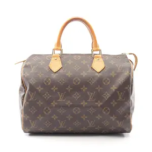 Pre-owned Louis Vuitton Canvas Shoulder Bags Speedy 30 Monogram Handbag