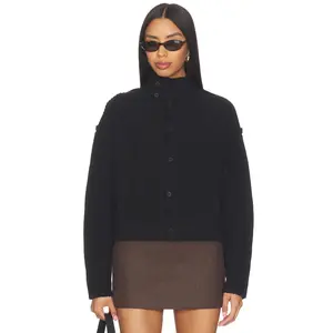 With Jean Pressley Sweater in Black