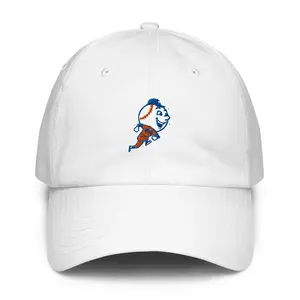 NY Mets Hat Mascot Embroidery with Under Armour Partnership Breathable Cotton Embroidered Baseball Cap