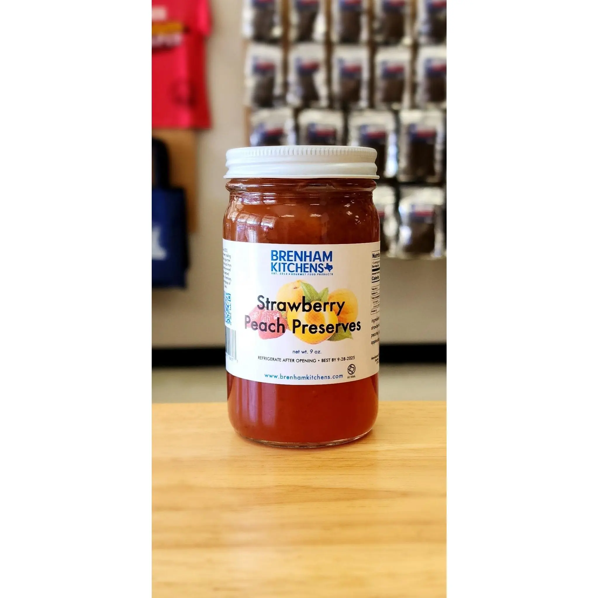 Brenham Kitchens - Strawberry Peach Preserves