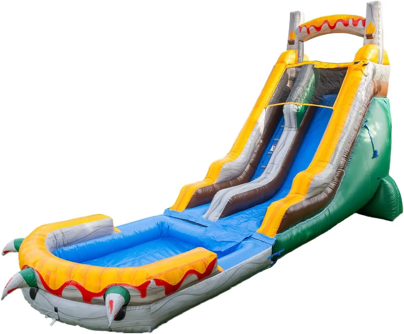 18ft T-Rex Commercial Inflatable Water Slide with Blower