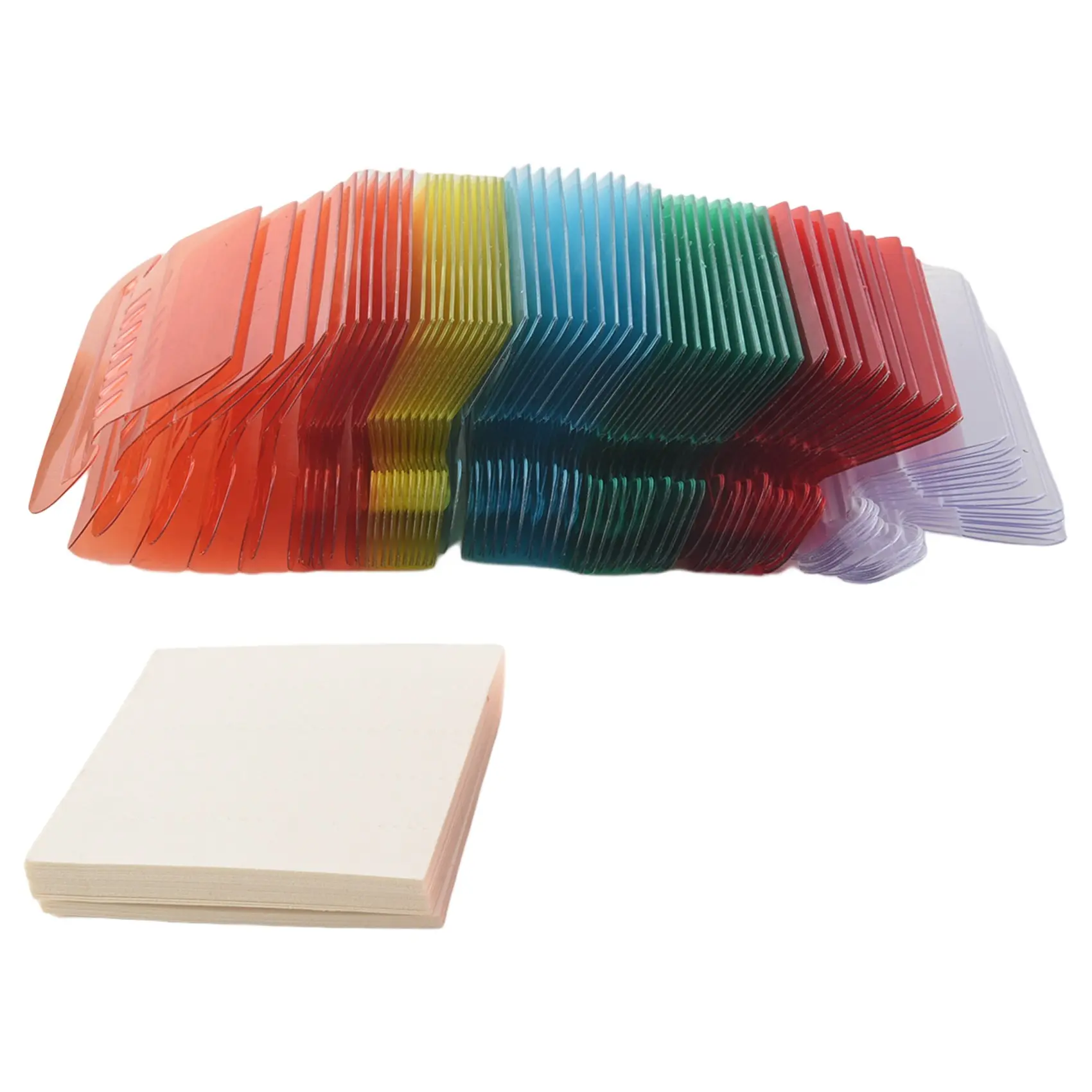 60 Pcs 2 Inch Hanging Folder Tabs and 120 Grids Inserts for Quick Identification of Hanging Files Hanging File Inserts US