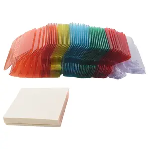 60 Pcs 2 Inch Hanging Folder Tabs and 120 Grids Inserts for Quick Identification of Hanging Files Hanging File Inserts US