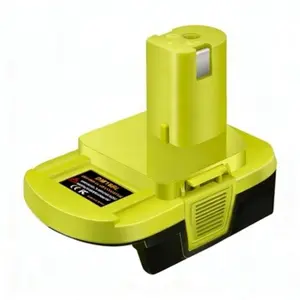 1 Pack 18V Li-ion Battery Adapter Station, Job Site Power Supply Converter, For 20V & 18V Cordless Power Tools, Durable Charging Hub (Battery Not Included)
