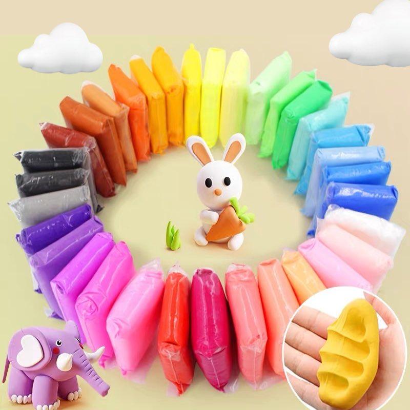 Air Drying Clay Set - Ultra Light Carving Tool for DIY Crafts & Novelty Toys, Ideal for Creative Fun