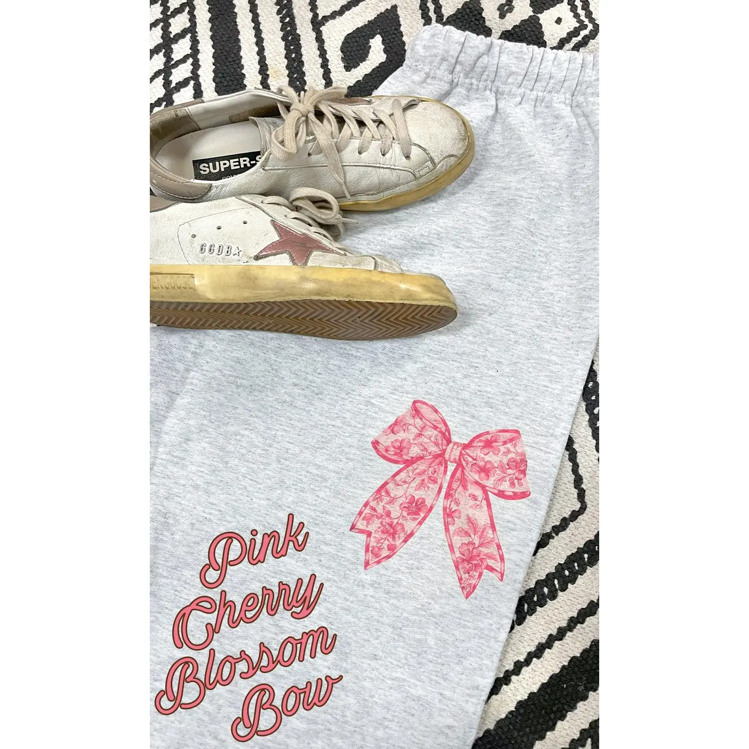 Pink Cherry Blossom Bow