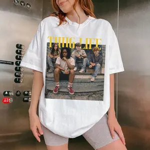 Black Snape Thug Life Shirt, Severus Snape Harry Potter Movie Shirt, Dark Wizard Rap Style Tee, Funny Magic Parody Graphic T-Shirt