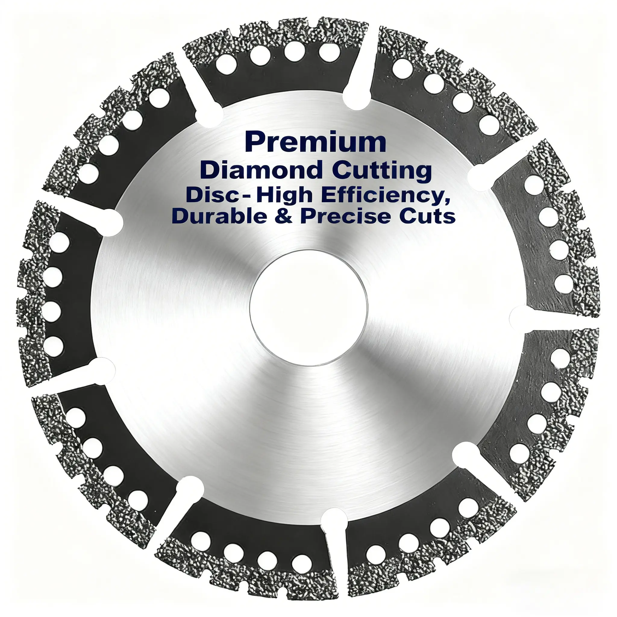 3PCS Diamond Tile Cutting Blades - Ultra-Thin Dry Cutting Discs for Ceramics, Marble - Angle Grinder Blades for Masonry, Construction Power Tools