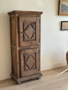 Antique French Oak Cupboard