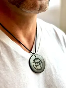 BEYOND MYSTIC SPECIAL EDITION SHUNGITE PENDANTS! - EMF Protection - Hand Cut Genuine Natural Shungite Pendant High Quality Black Lustrous Gemstone from Russia