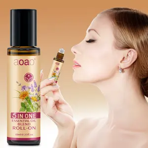 Chamomile Essential Oil, Plant Extract Massage Lotion, Full Body Facial Care, Five-In-One Oil, 10ML, Non-Flammable, Alcohol-Free