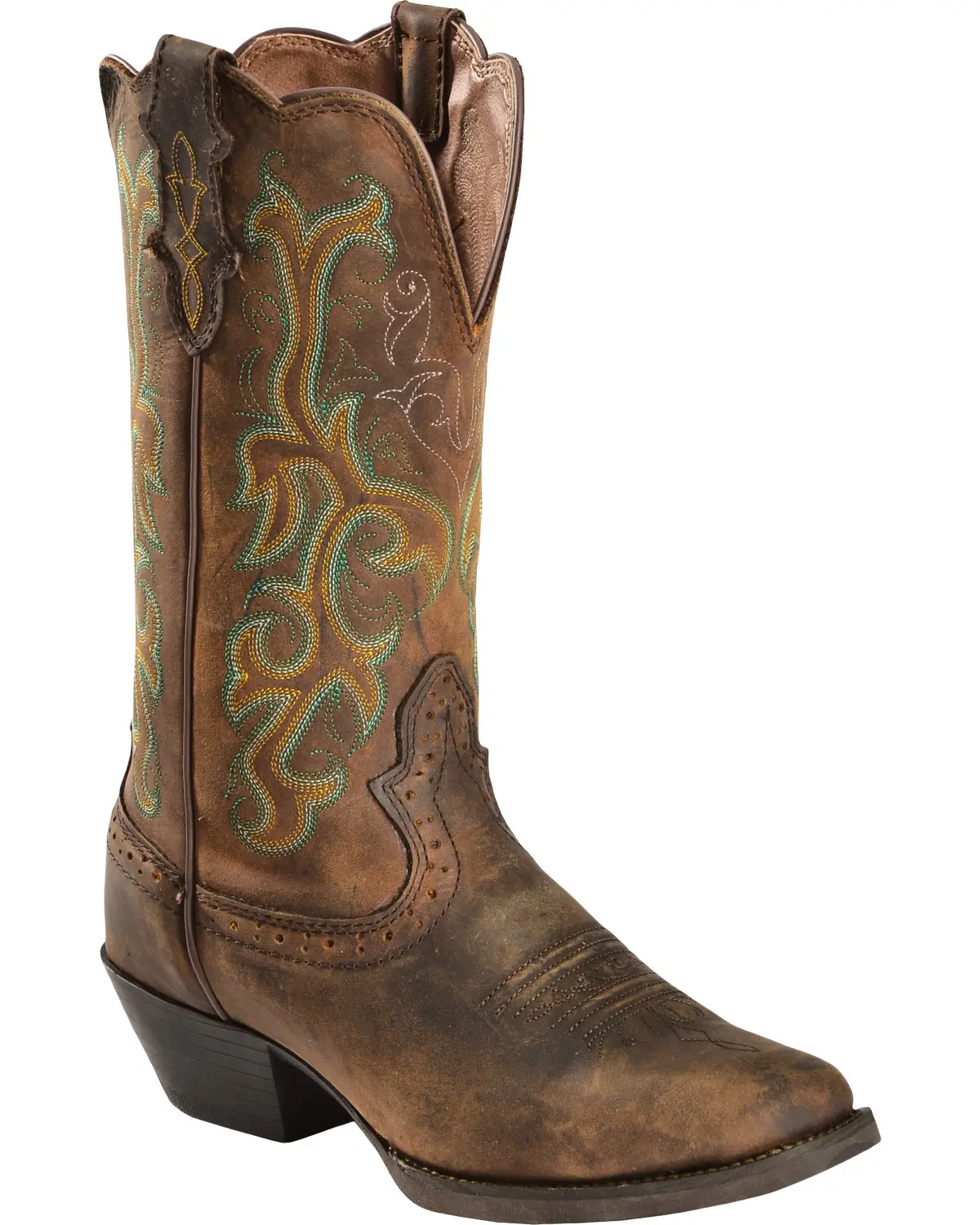 Justin Women's Women'S Stampede Durant Western Boot Square Toe - L2552