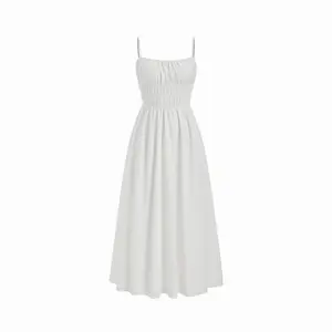 Cider Woven Sleeveless Maxi Dresses