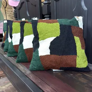 Multi-Color Throw Pillow 14x14 - Soft and Cozy Decorative Pillow for Home Decor