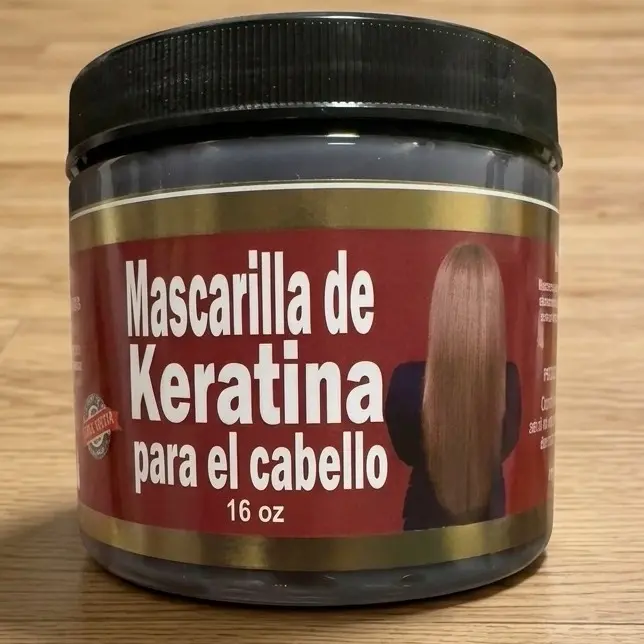 Keratina Mascarilla para el Cabello 16 oz - Hair Mask for Smooth and Healthy Hair Care